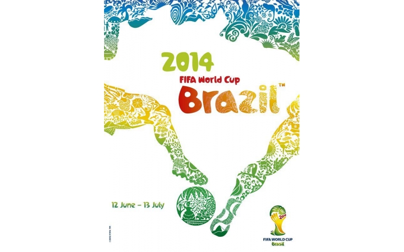 驚艷的巴西足球世界杯海報設(shè)計賞析