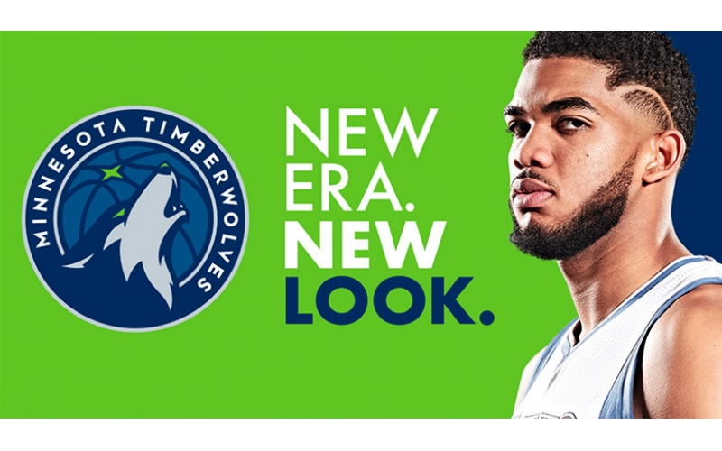 森林狼優(yōu)化調(diào)整了狼圖騰的標(biāo)志設(shè)計(jì)圖案