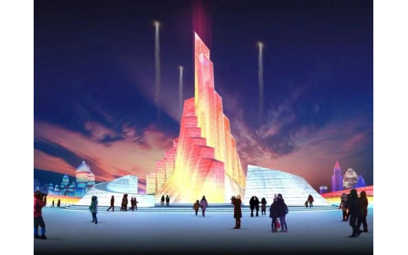 哈爾濱2021年冰雪大世界設(shè)計圖長這樣